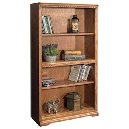 60" Bookcase with Three Shelves